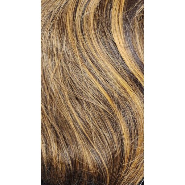 Melinda Human Hair Blend brown mix