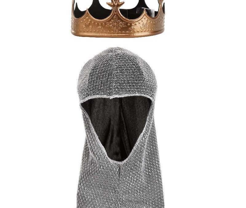 King Arthur Crown and Hood