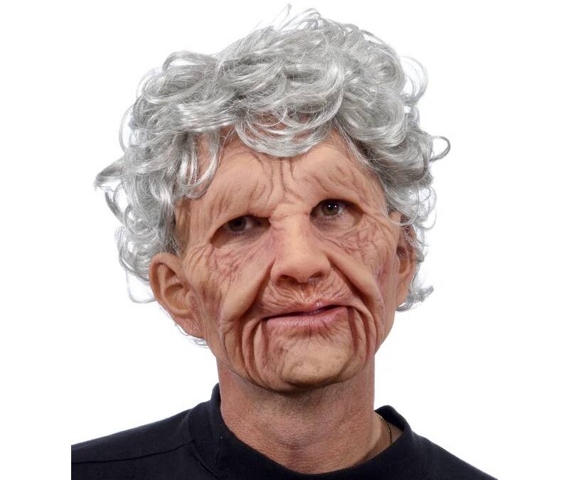 Old Woman Mask Supersoft