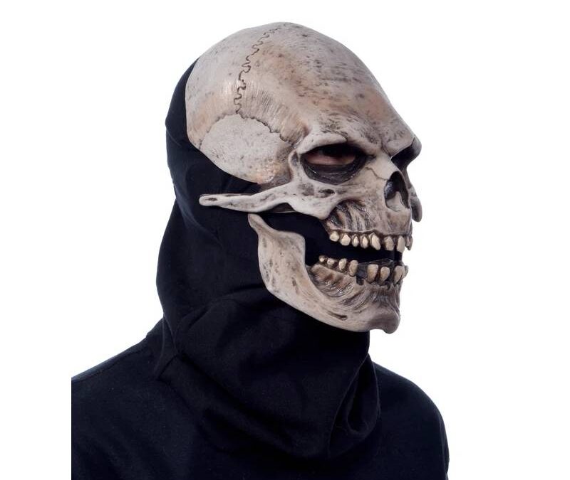 Death Mask Skull Hood