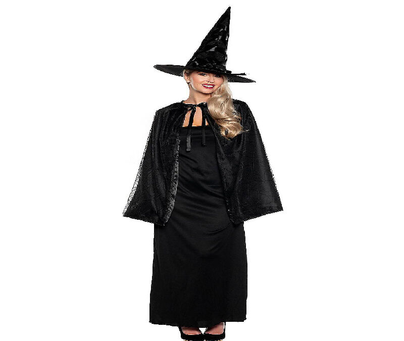 Witch Cape & Hat Set