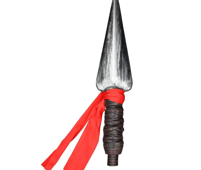 Spear with Red Tie