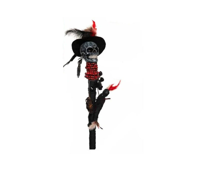 Plastic Witch Doctor Staff