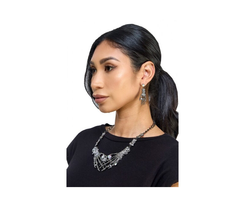Skeleton Hands and Earrings Set