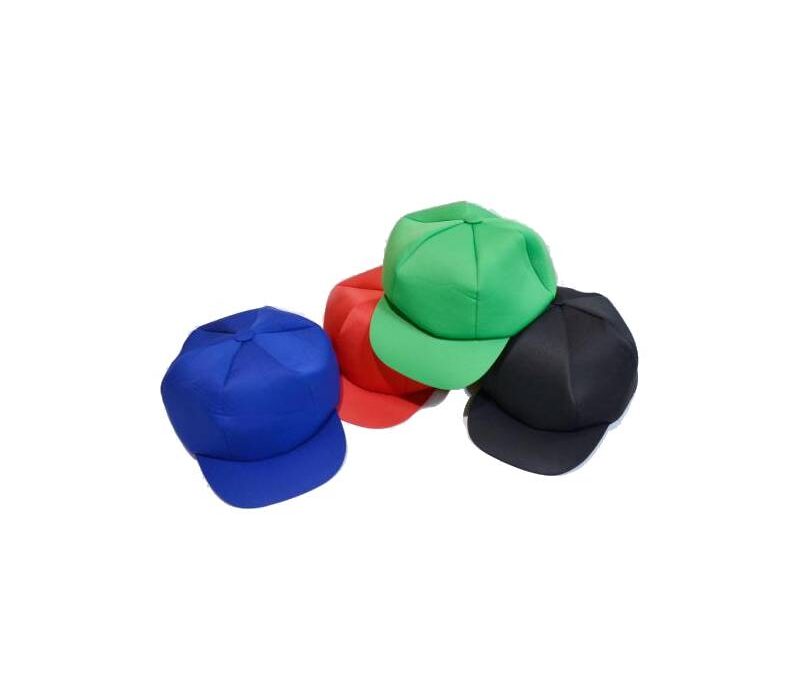 Fabric Oversize Hat w Bill – Solid Colors