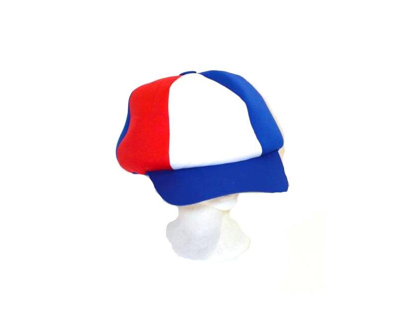 Fabric Oversize Hat w Bill – RWB