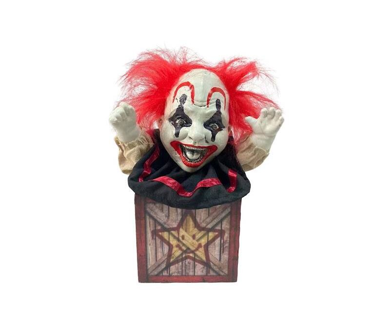 10.5″ Animated Clown In The Box