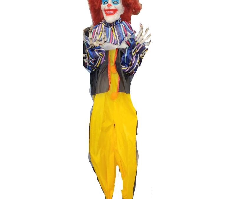 Battery Operated Animated Hanging Funny Clown