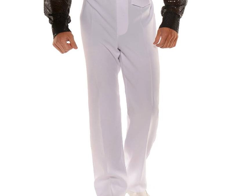 White Disco Pants
