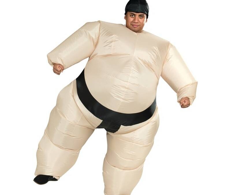 Inflatable Sumo Wrestler Adult Costume