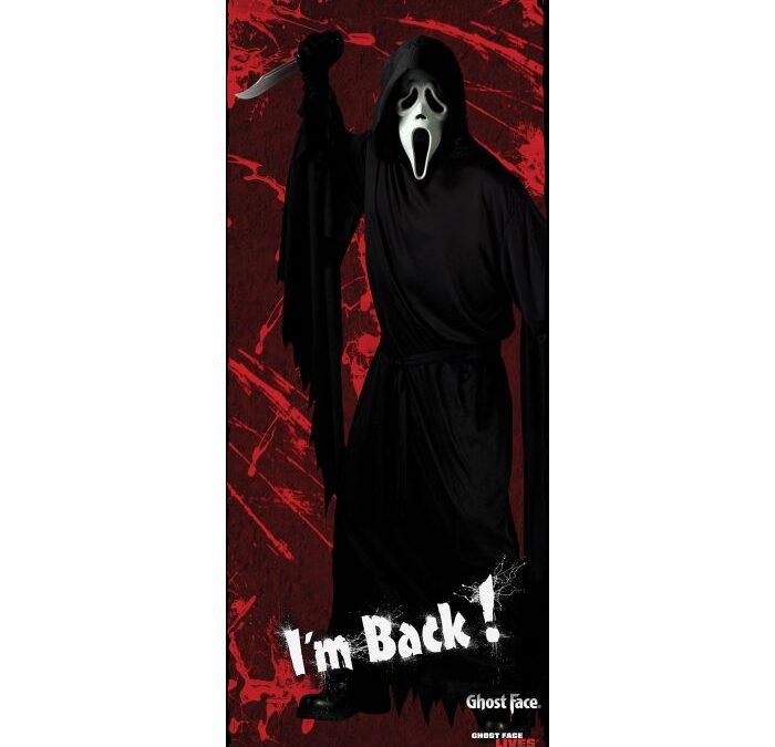 Ghost Face® Lives Door Cover