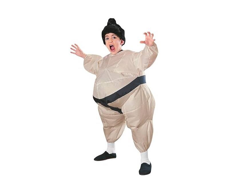 Inflatable Sumo Wrestler Child Costume