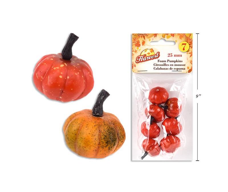 25mm Single Pumpkins