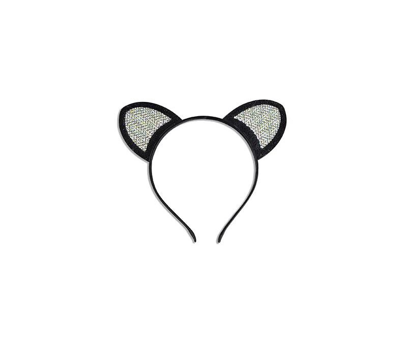 Rhinestones Cat Ears Headband