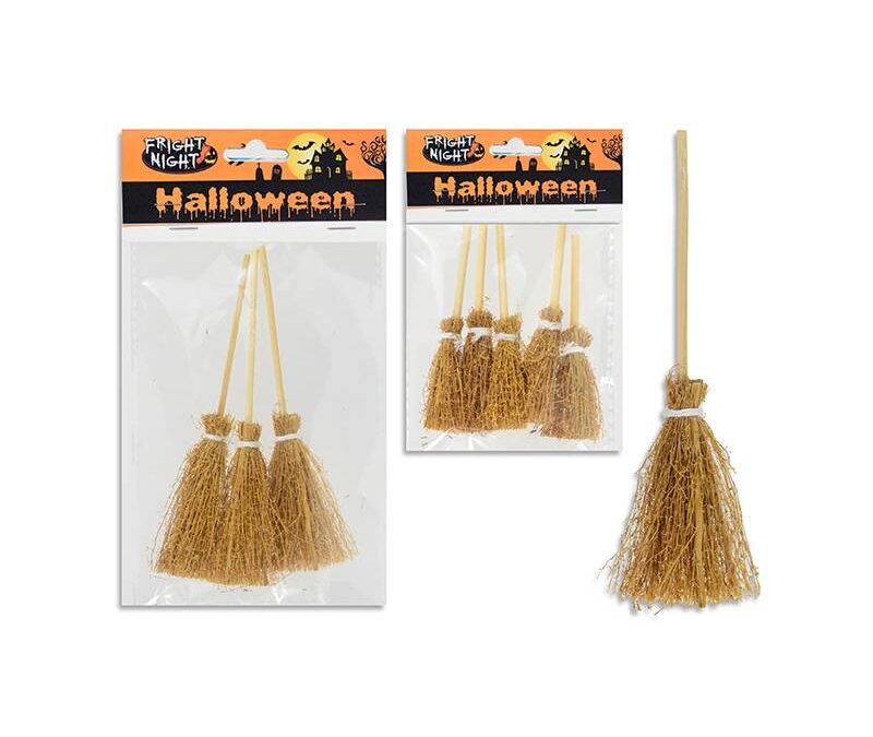 Small Natural Straw Brooms