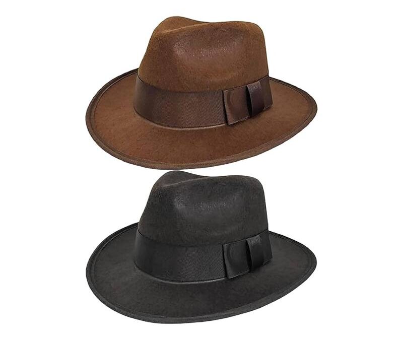 Deluxe Felt Wide Brim Fedora Hat