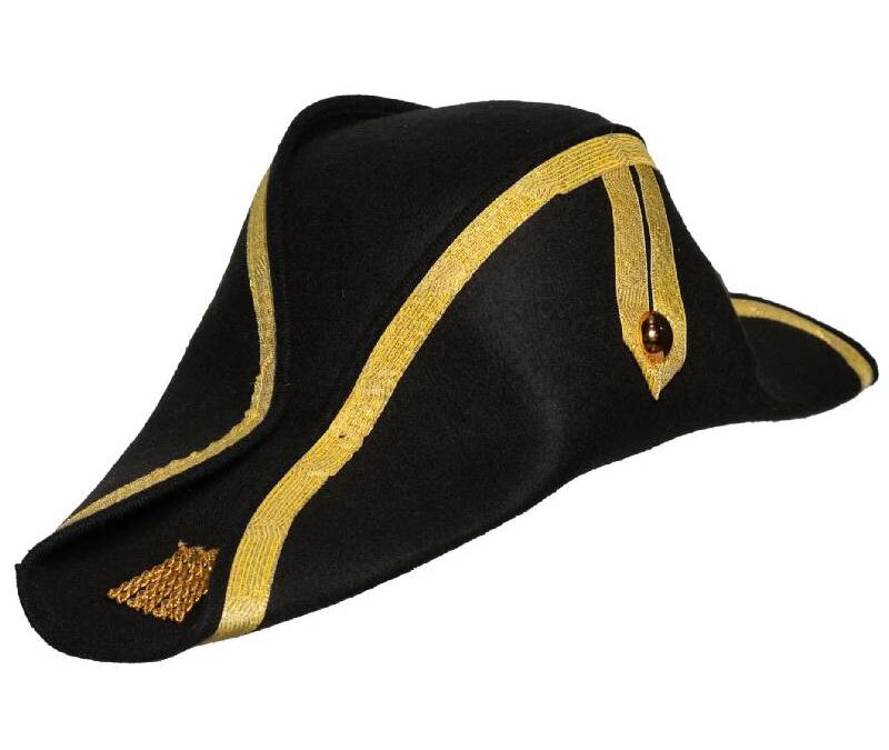 Felt Napoleon Hat w Trim