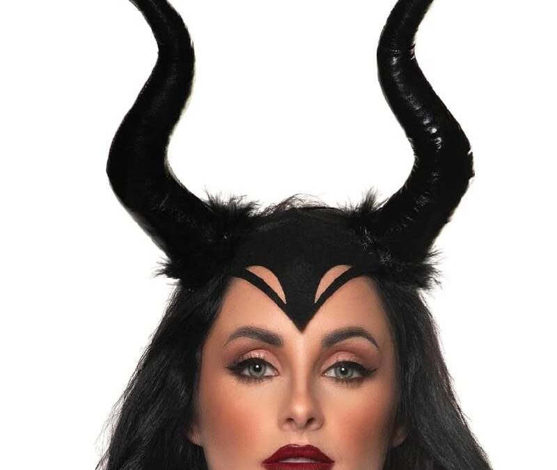 Fabric Evil Queen’s Horns Headband