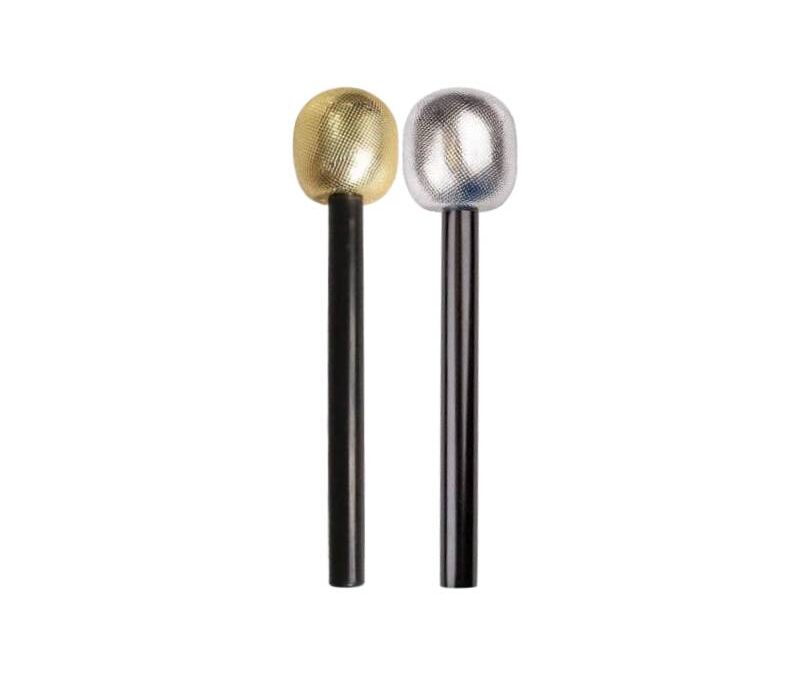 10″ Deluxe Metallic Microphone