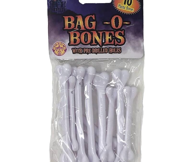 Small Plastic Bag-O-Bones