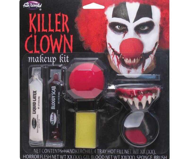 Killer Clown Makeup Kit