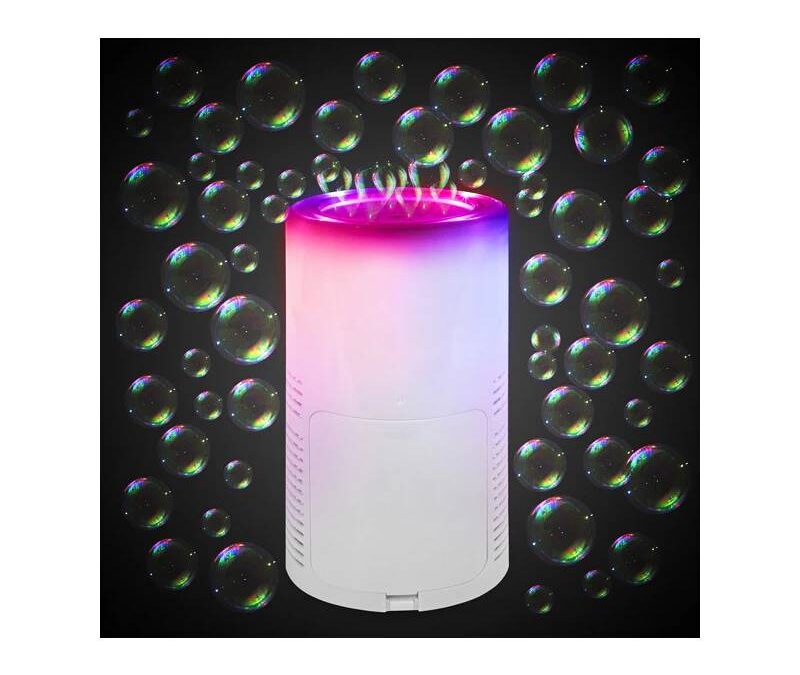 Light Up Bubble Jet Machine w Juice