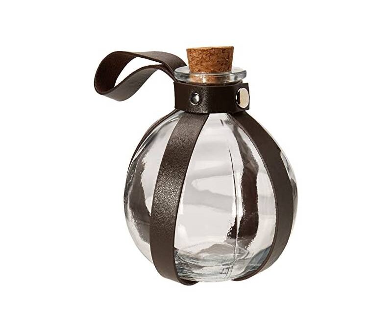 4″ Witches & Wizards Glass Potion Bottle
