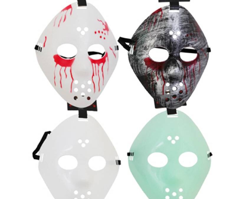 Assorted Plastic Hockey Masks