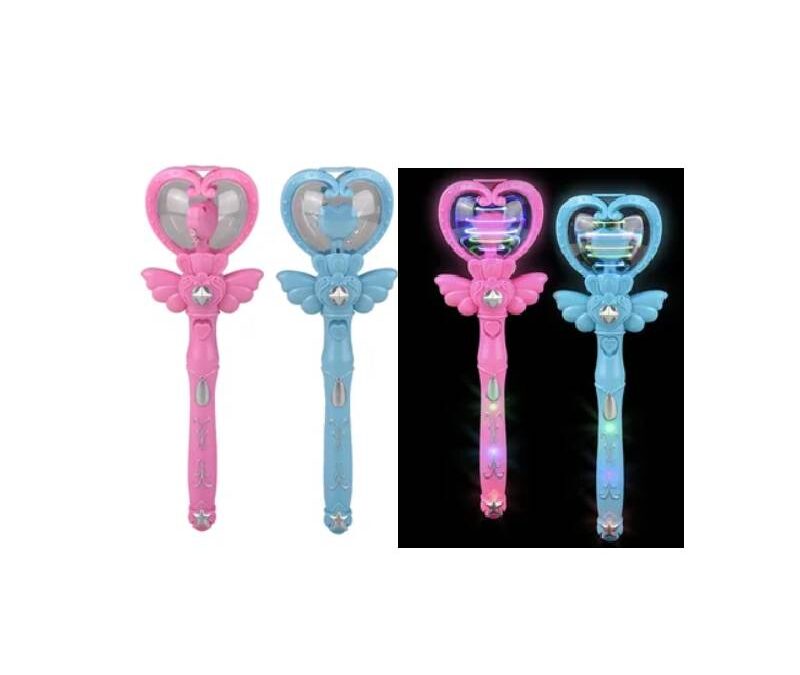 Light Up Princess Heart Wand w Sound