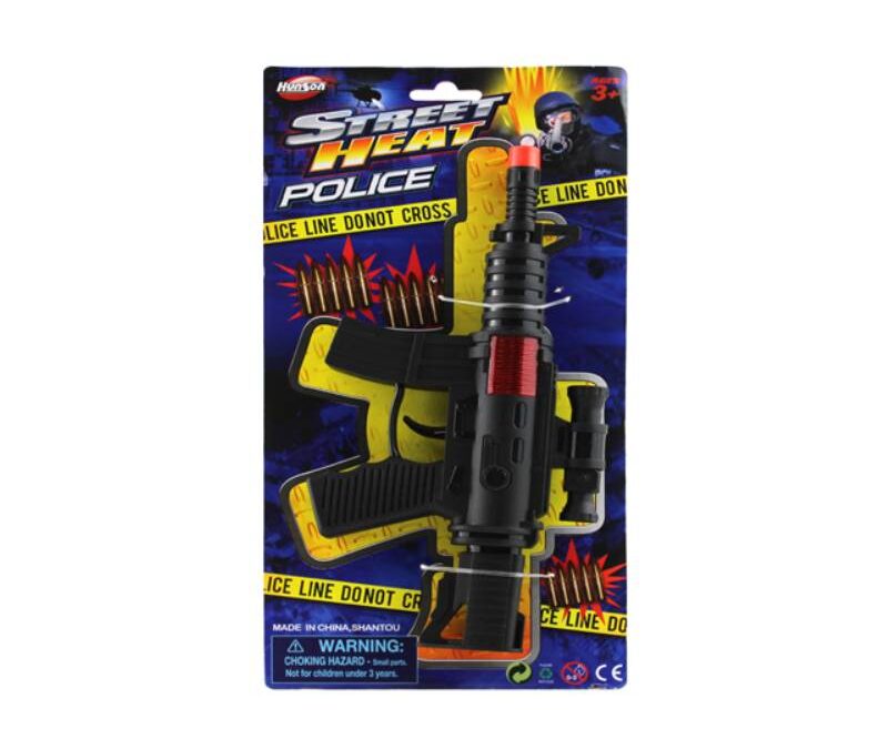 9.5″ Plastic Friction Machine Gun