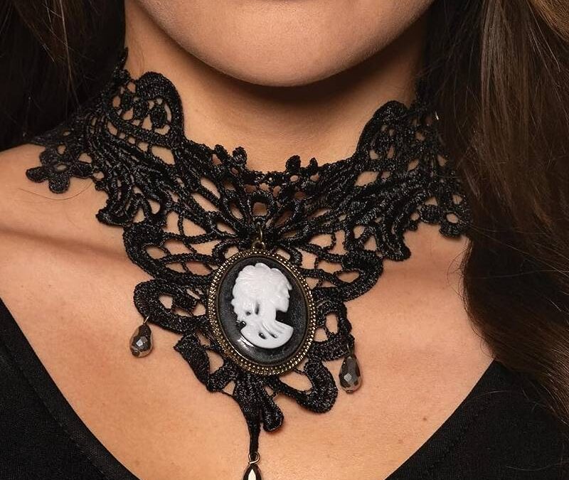 Gothic Skeleton Choker