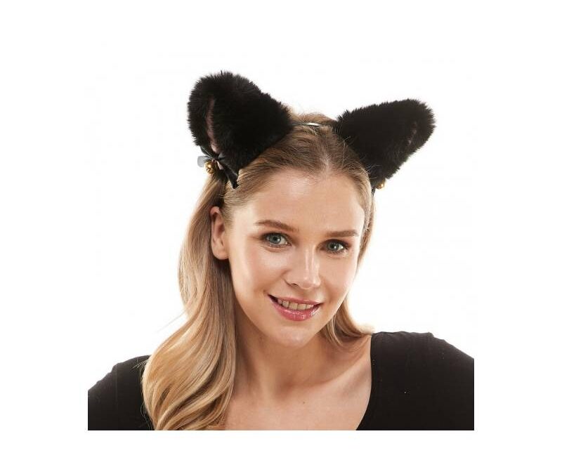 Deluxe Furry Cat Ears Headband