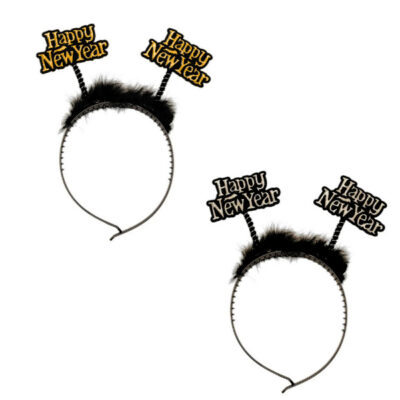 Happy New Year Sparkle Head Bopper