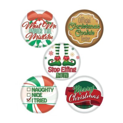 Christmas Party Buttons