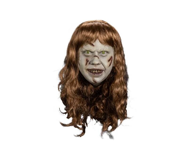 Exorcist Regan Mask w Hair