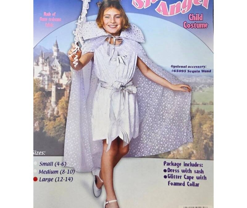 Angel Costume w Star Cape