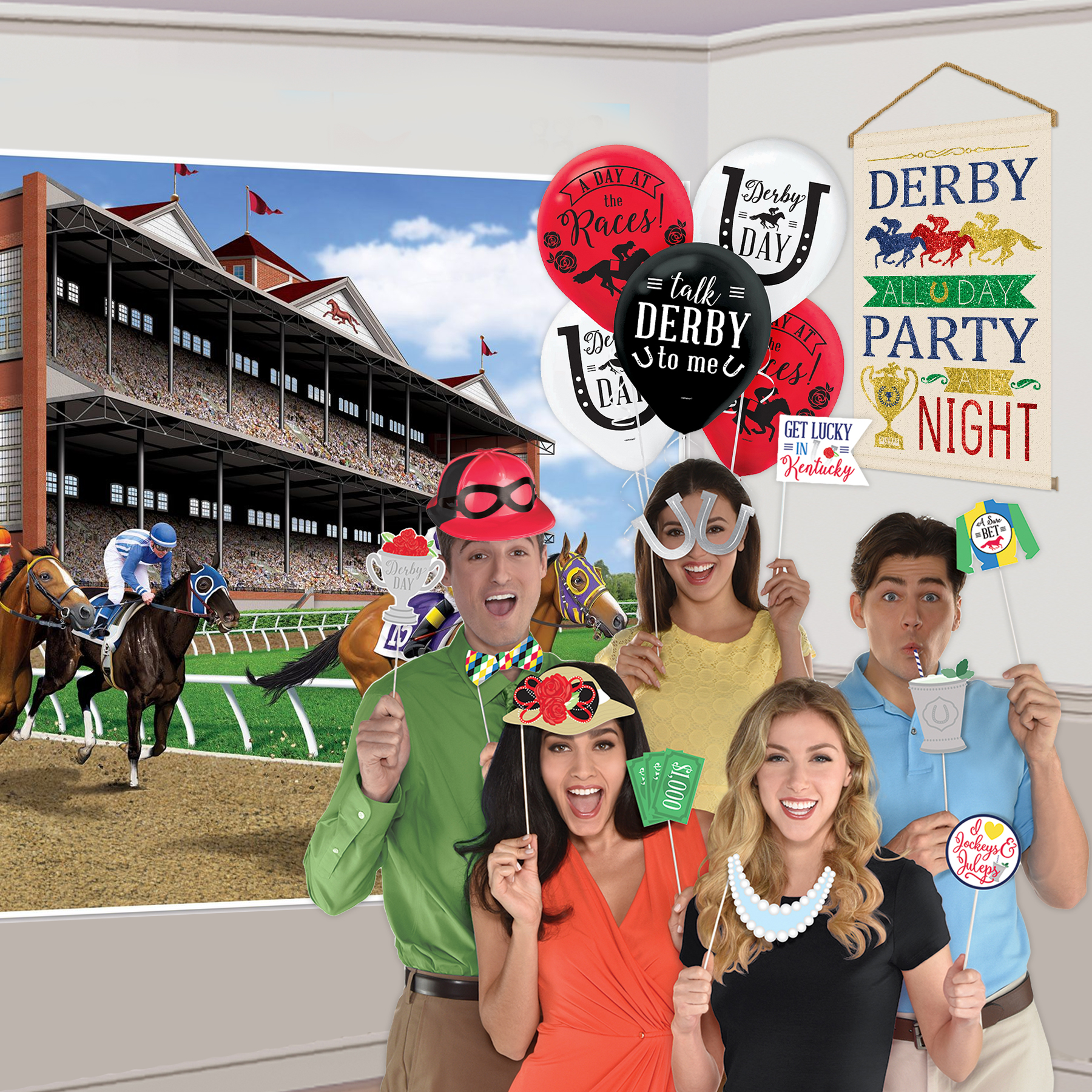 Printed Shamrocks Fabric Fedora Hat