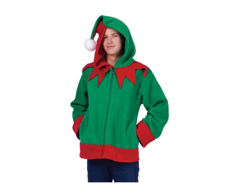 Santa Helper Adult Hoodie