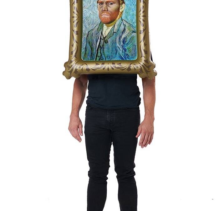 Van Gogh Painting w Inflatable Frame