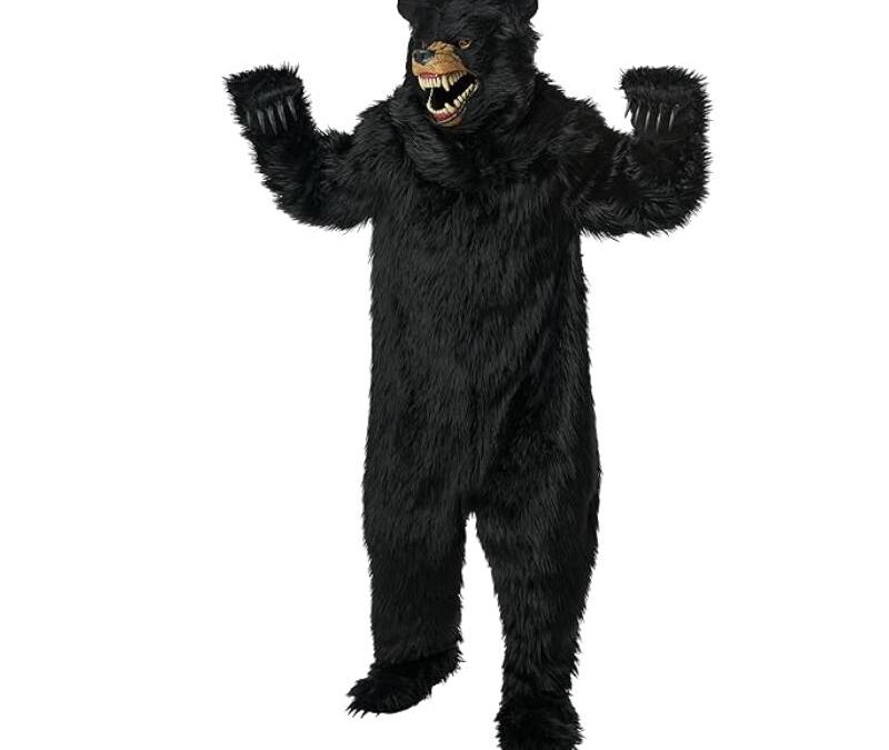 Black Bear Deluxe Costume