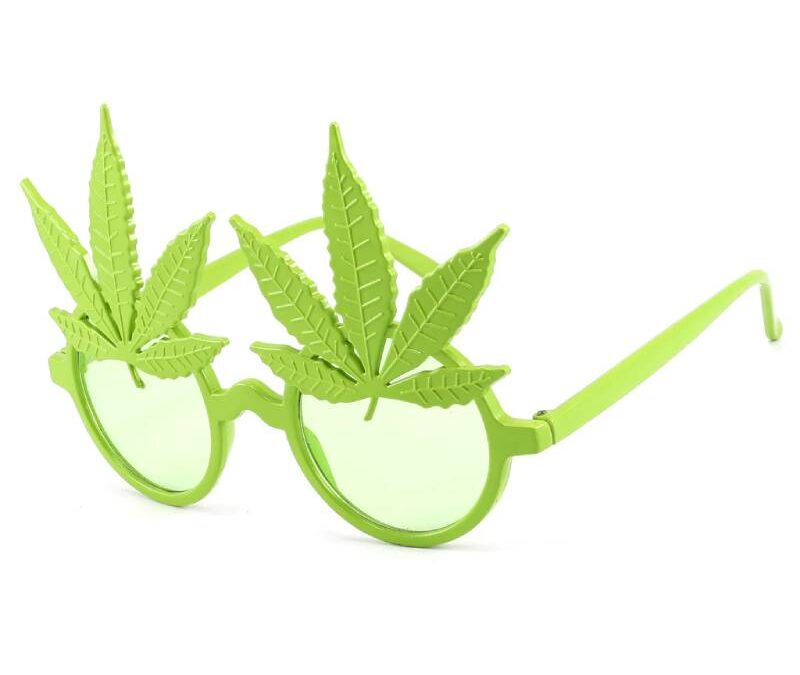Marijuana Translucent Lens Eyeglasses