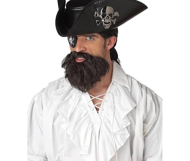 Pirate Captain Beard & Moustache