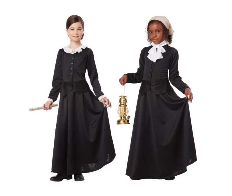 Susan B Anthony or Harriet Tubman Child Costume