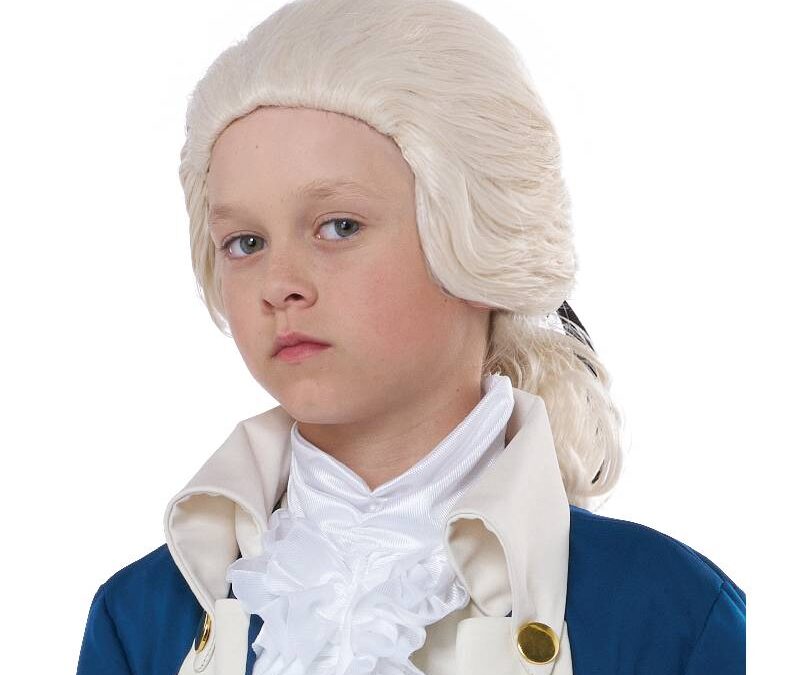 Alexander Hamilton Child Wig