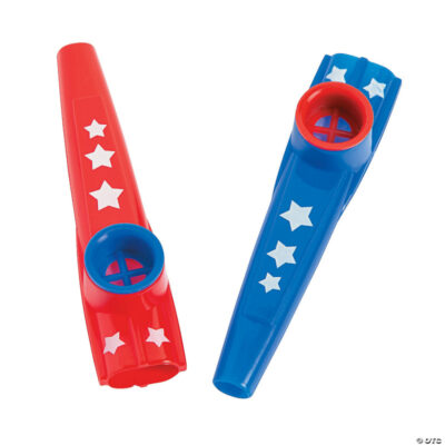 Deluxe Plastic Patriotic Kazoo
