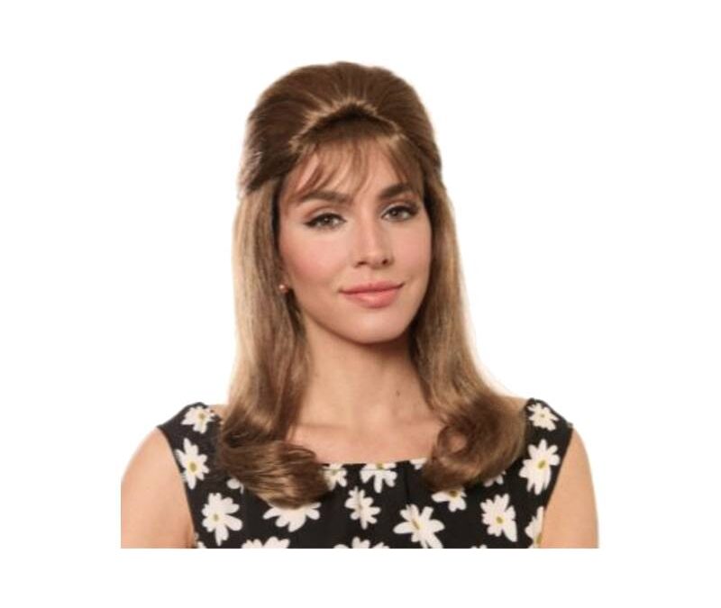 60s Sweetie Wig Brown