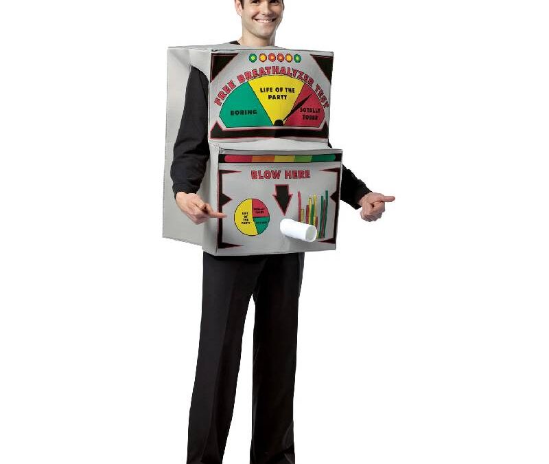 Breathalyzer Adult Costume