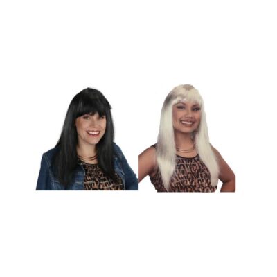 Long Straight Wig w Bangs