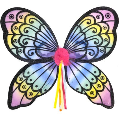 Sparkle Fabric Butterfly Wings