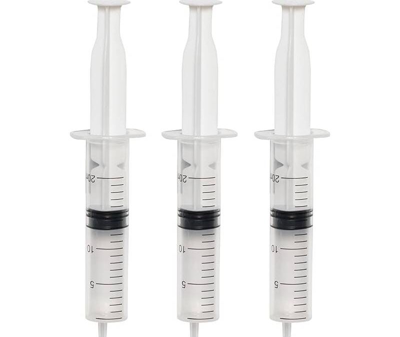 4.5″ Plastic Doctor & Nurse Syringes
